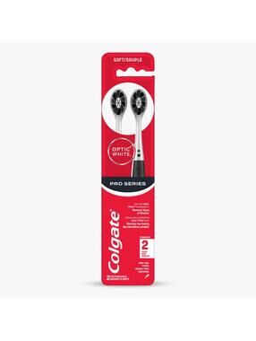 Colgate Optic White Pro Series Soft Toothbrushes - 2 Pack